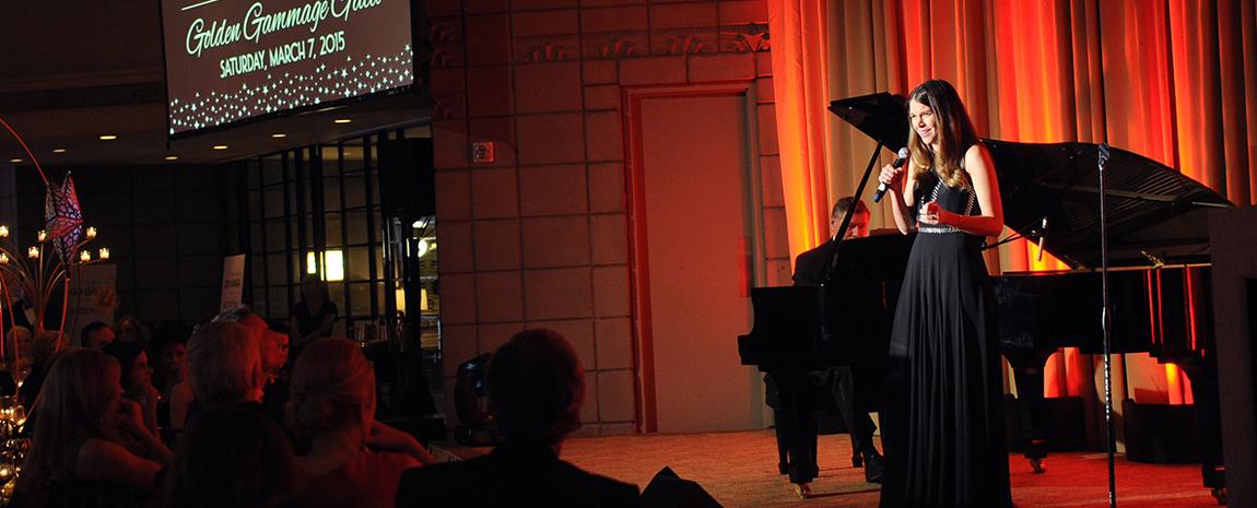 Sutton Foster performs at the Golden Gammage Gala