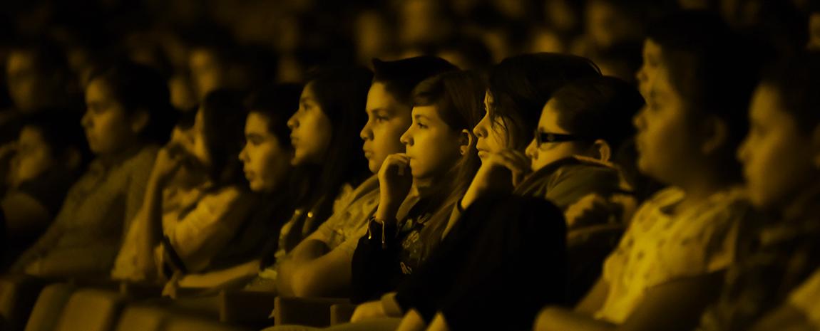 Students at ASU Gammage performance