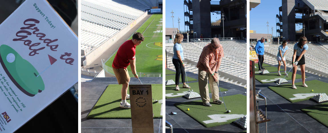 Grads to golf