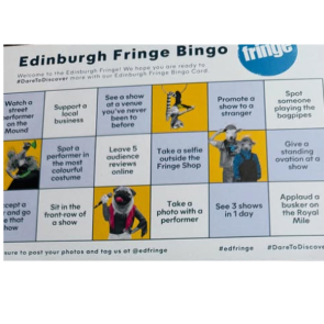 Fringe Bingo