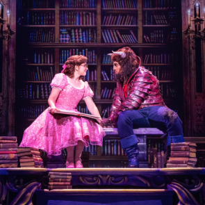 PHOTO CREDIT: Kyra Belle Johnson and Fergie L. Philippe in Disney's Beauty and the Beast. Photo by Matthew Murphy. (c) Disney