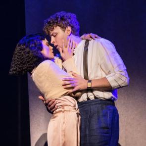 Helen Krushinski and Zachary Keller, Photo by Matthew Murphy for MurphyMade