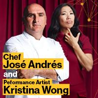 Chef José Andrés and Kristina Wong